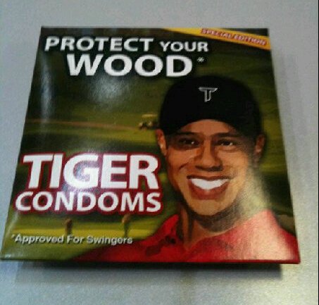 Tiger Woods Condoms