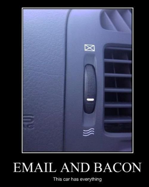 Car Email Bacon